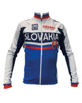 SANTINI dres dugih rukava zimski - TEAM SLOVAKIA WNT'15 - plava/bijela/crvena
