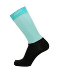 SANTINI čarape klasične - REDUX - svjetloplava/crna