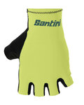 SANTINI rukavice s kratkim prstima - ISTINTO - zelena