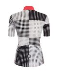 SANTINI dres kratkih rukava - TONO SFERA LADY - crna/bijela
