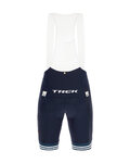 SANTINI kratke hlače s tregerima - TREK SEGAFREDO 2021 - plava
