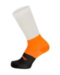 SANTINI čarape klasične - BENGAL - narančasta/crna/bijela