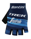 SANTINI rukavice s kratkim prstima - TREK 2019 RACE LADY - crna/plava