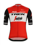 SANTINI dres kratkih rukava - TREK 2019 BLEND - crvena/bijela/crna