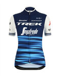 SANTINI dres kratkih rukava - TREK 2019 BLEND LADY - plava/bijela