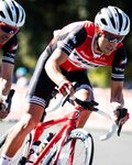 SANTINI kratke hlače s tregerima - TREK SEGAFREDO 2020 - plava