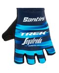 SANTINI rukavice s kratkim prstima - TREK 2020 LADY - plava/crna