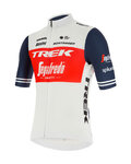 SANTINI dres kratkih rukava - TREK SEGAFREDO 2020 - plava/crvena/bijela