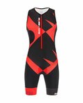SANTINI overal - X IRONMAN CUPIO - crna/crvena