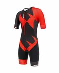 SANTINI overal - X IRONMAN CUPIO - crna/crvena