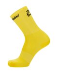 SANTINI čarape klasične - TOUR DE FRANCE 2024 - žuta