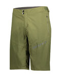 SCOTT kratke hlače bez tregera - ENDURANCE LS/FIT - zelena