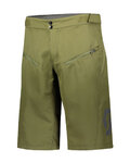 SCOTT kratke hlače bez tregera - TRAIL VERTIC - zelena