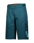 SCOTT kratke hlače bez tregera - TRAIL VERTIC LADY - plava