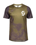 SCOTT dres kratkih rukava - TRAIL VERTIC - zelena/siva