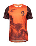 SCOTT dres kratkih rukava - TRAIL VERTIC - bodro/crvena