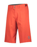 SCOTT kratke hlače bez tregera - TRAIL FLOW - crvena