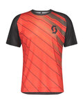 SCOTT dres kratkih rukava - TRAIL VERTIC - crvena/siva