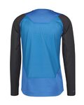 SCOTT dres dugih rukava ljetni - TRAIL PROGRESS - crna/plava
