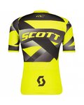 SCOTT dres kratkih rukava - RC PREMIUM CLIMBER - crna/žuta