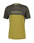 SCOTT dres kratkih rukava - TRAIL FLOW DRI SS - zelena/siva
