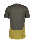 SCOTT dres kratkih rukava - TRAIL FLOW DRI SS - zelena/siva