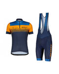 SCOTT kratki dres i kratke hlače - RC TEAM 20 SS - narančasta/plava