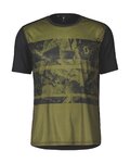 SCOTT dres kratkih rukava - TRAIL FLOW SS - zelena/crna