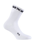 SIX2 čarape klasične - WHITE SHORT - bijela
