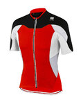 SPORTFUL dres kratkih rukava - CRANK - crvena/bijela/crna