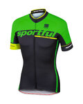 SPORTFUL dres kratkih rukava - SC TEAM - crna/zelena