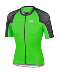SPORTFUL dres kratkih rukava - BODYFIT SPEEDSKIN - zelena/crna