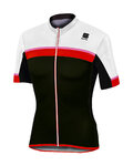 SPORTFUL dres kratkih rukava - PISTA - bijela/crna/crvena