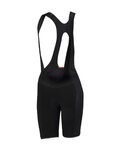 SPORTFUL kratke hlače s tregerima - TOTAL COMFORT LADY - crna
