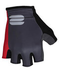 SPORTFUL rukavice s kratkim prstima - BODYFIT PRO - crvena/siva