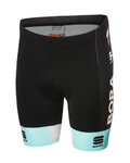 SPORTFUL kratke hlače bez tregera - BORA 2020 KIDS - crna/zelena