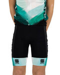 SPORTFUL kratke hlače bez tregera - BORA 2021 KIDS BOH - crna/zelena