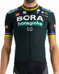 SPORTFUL dres kratkih rukava - BORA HANSGROHE 2021  - siva/zelena