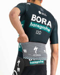 SPORTFUL dres kratkih rukava - BORA HANSGROHE 2021 - zelena/crna