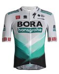 SPORTFUL dres kratkih rukava - BORA HANSGROHE 2021 - zelena/siva