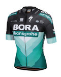 SPORTFUL dres kratkih rukava - BORA HANSGROHE 2019 - zelena/crna