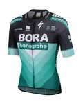 SPORTFUL dres kratkih rukava - BORA HANSGROHE 2019  - zelena/crna