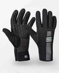 SPORTFUL rukavice s dugim prstima - NEOPRENE - crna