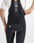 SPORTFUL duge hlače s tregerima - BODYFIT PRO - crna