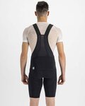 SPORTFUL kratke hlače s tregerima - TOTAL COMFORT - crna