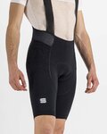SPORTFUL kratke hlače s tregerima - TOTAL COMFORT - crna