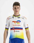 SPORTFUL dres kratkih rukava - TOTAL ENERGIES 2022 - žuta/narančasta/bijela/plava