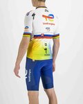 SPORTFUL dres kratkih rukava - TOTAL ENERGIES 2022 - žuta/narančasta/bijela/plava