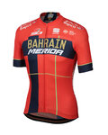 SPORTFUL dres kratkih rukava - BAHRAIN MERIDA 2019 - crvena/plava