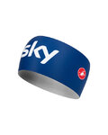 CASTELLI traka za glavu - TEAM SKY 2019 VIVA - crna